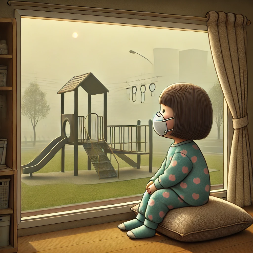 미세먼지, 어린이