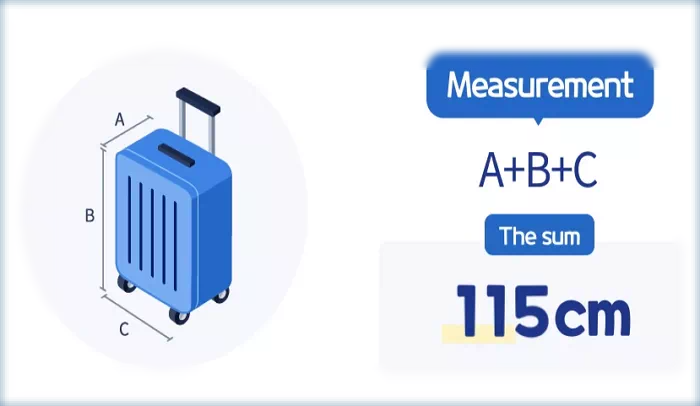 기내반입 가방 크기 규정