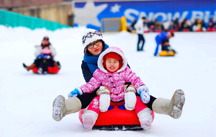 에버랜드 눈썰매장