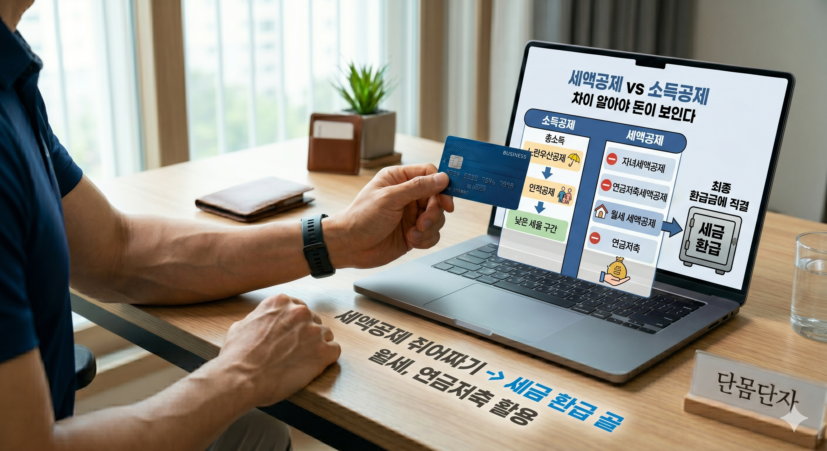 세액공제 vs 소득공제, 차이를 알아야 돈이 보인다
