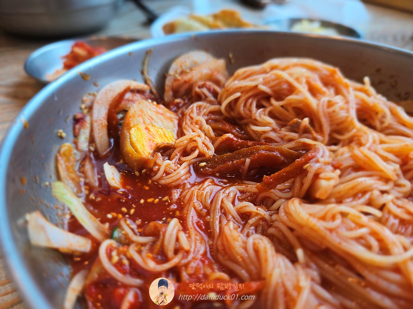 황태비빔국수