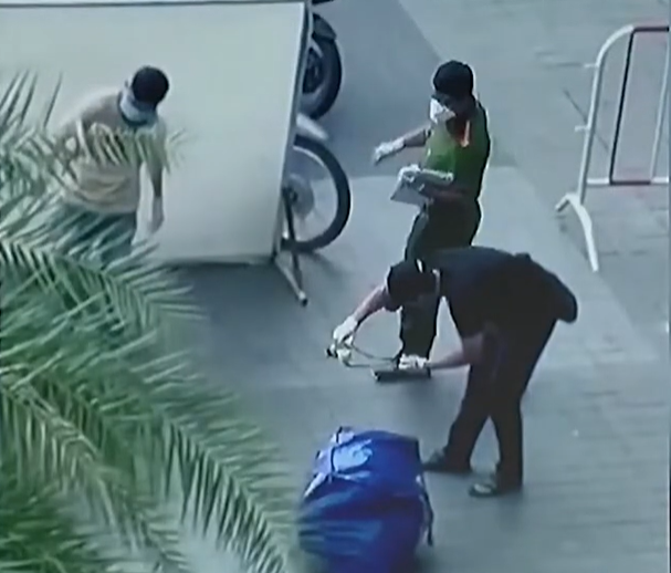 베트남 가방 시신