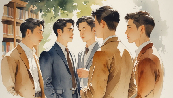 ISTJ는 전통과 책임감을 중시하는 성향으로, 한국 사회의 연고주의 문화와 가장 자연스럽게 맞물리는 유형 중 하나입니다에 관한 그림