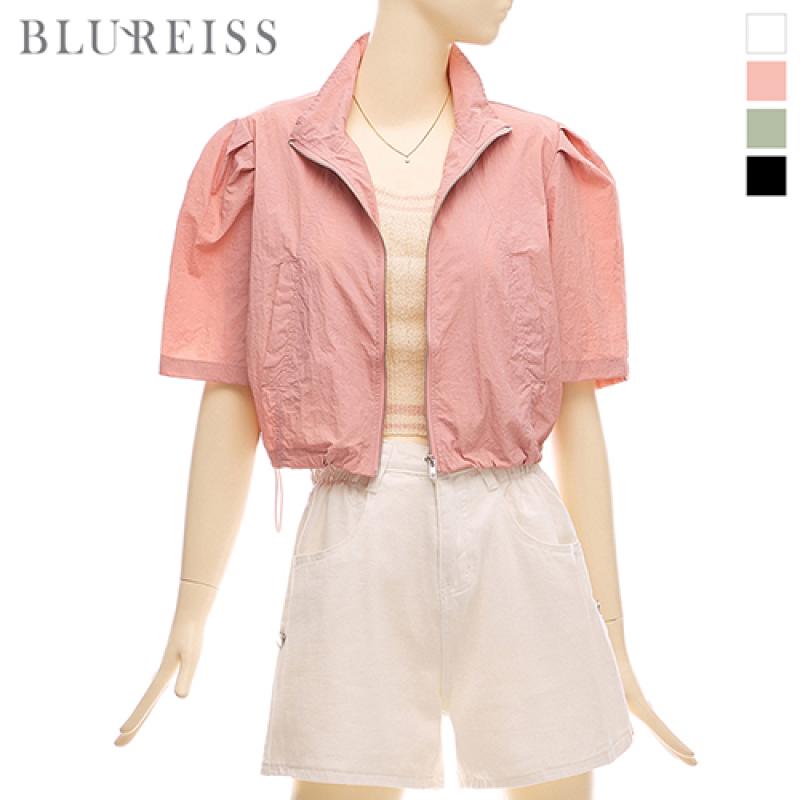 포커스 블루레이스 퍼프소매아노락반팔점퍼 B3M1JP1431