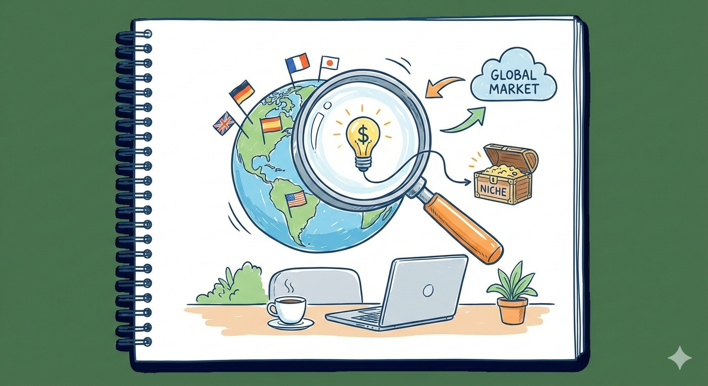 2026년 해외 틈새 창업: 레드오션 속에서 블루오션을 찾는 실전 전략