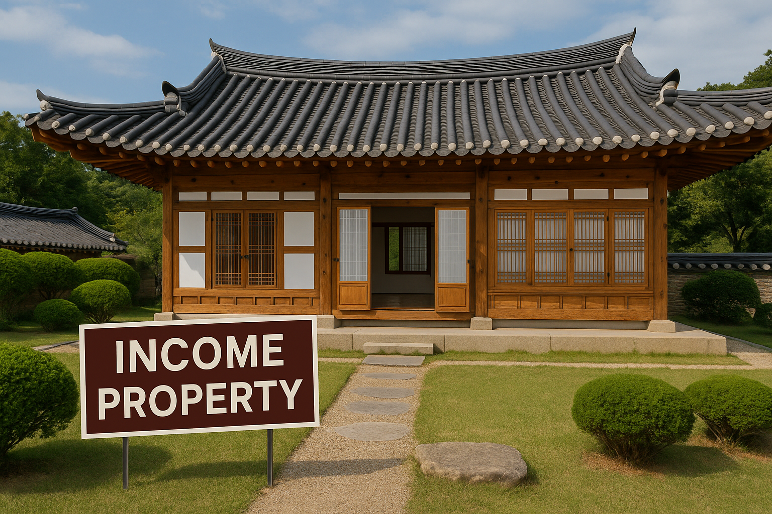 수익형 부동산 매물로 나온 한옥