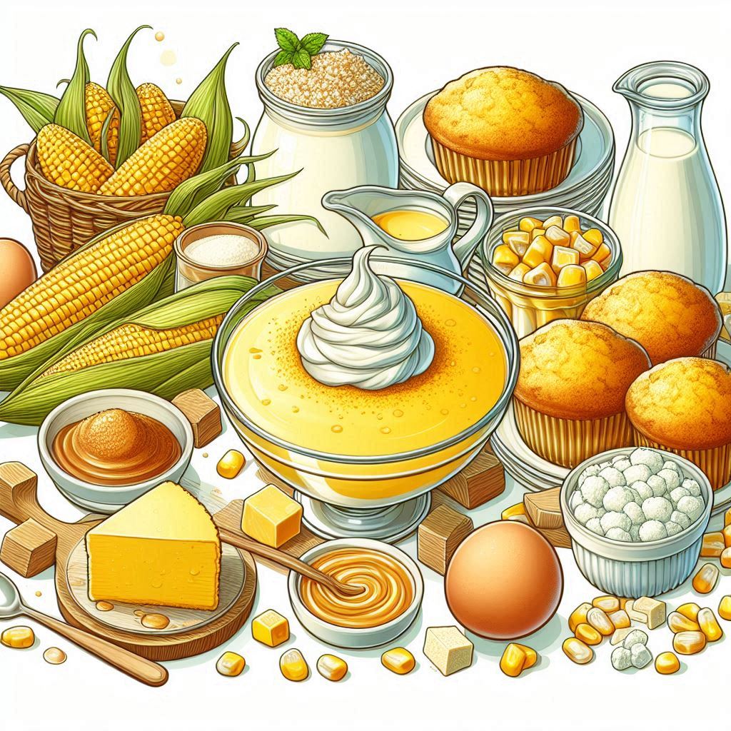 옥수수 디저트