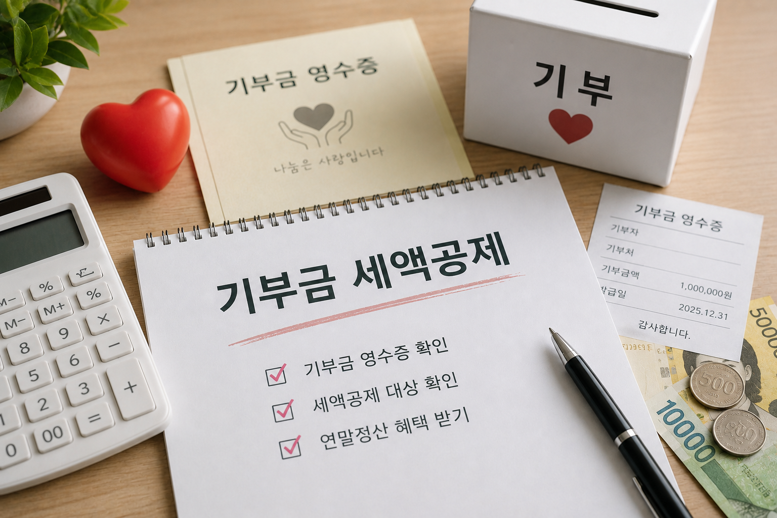 연말정산 기부금 세액공제