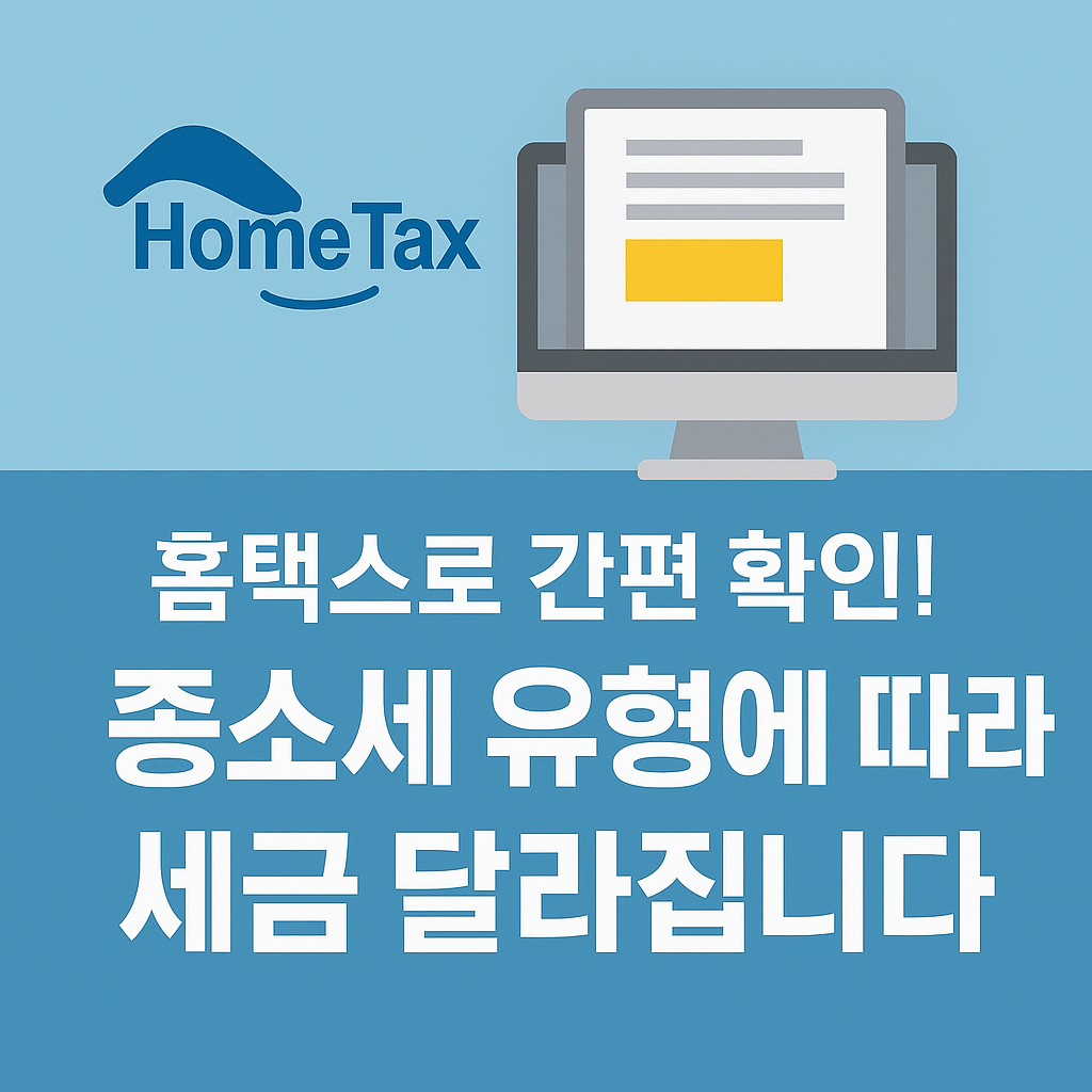 2025 종합소득세 신고 유형별 확인법과 절세 전략 완벽 가이드