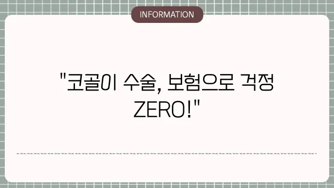 코골이수술보험