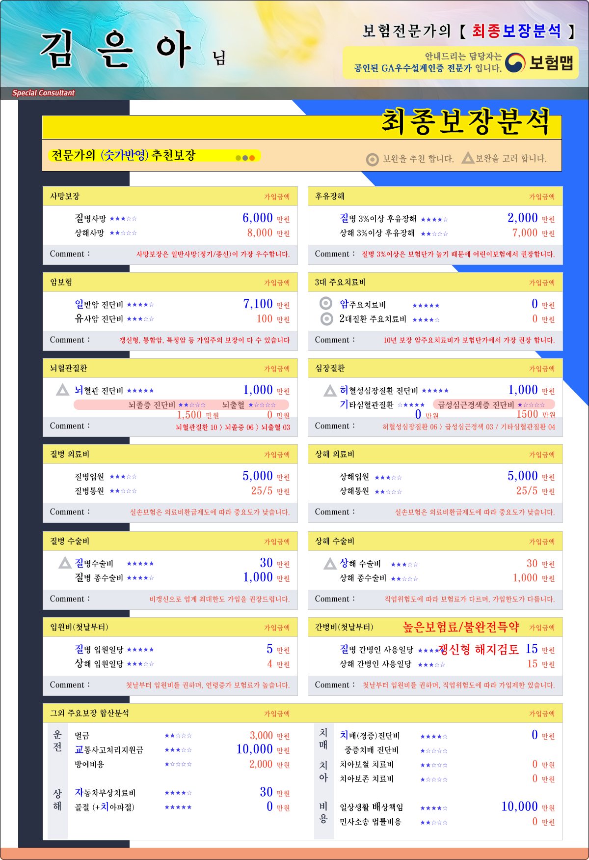 보장분석