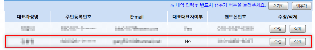 나라장터 업체정보 변경 절차