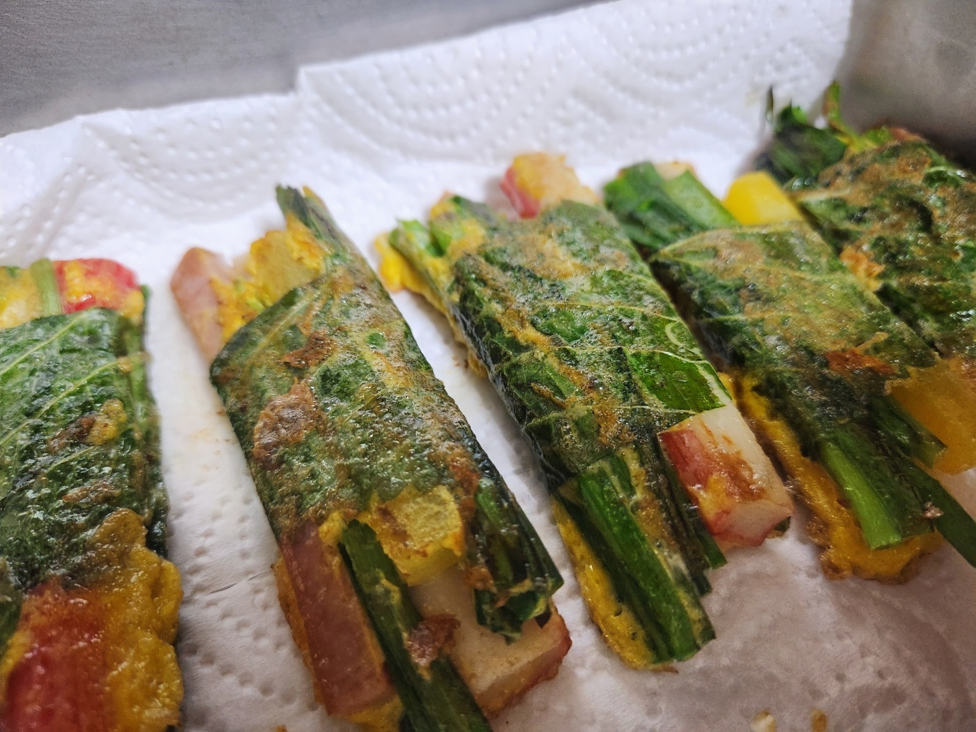 명절음식깻잎전요리