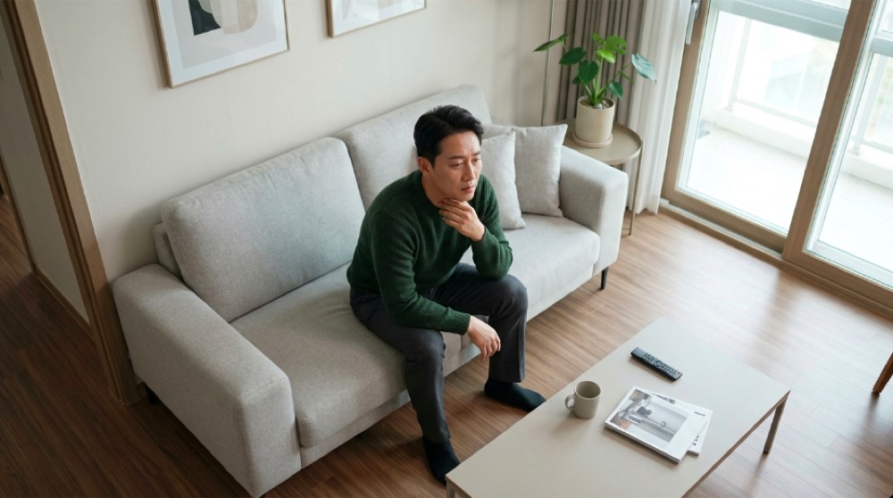 목 이물감 방치