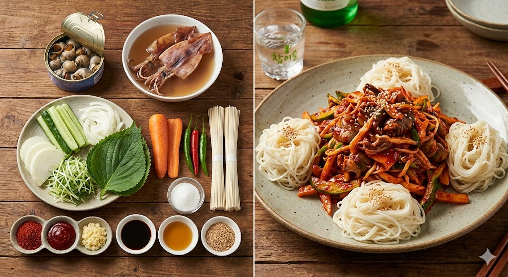 골뱅이소면 황금레시피