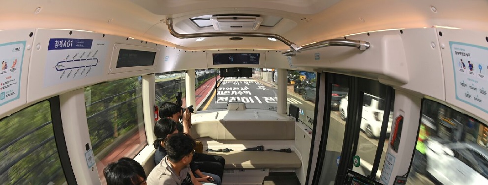 청계천 자율주행버스