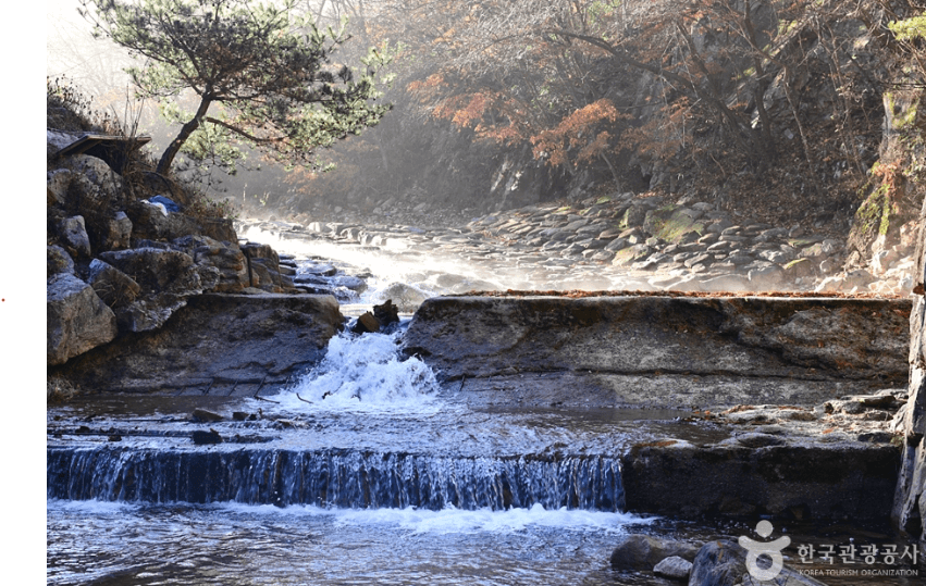 운장산계곡