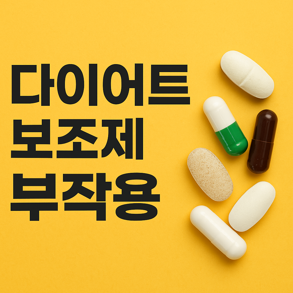 다이어트 보조제 부작용