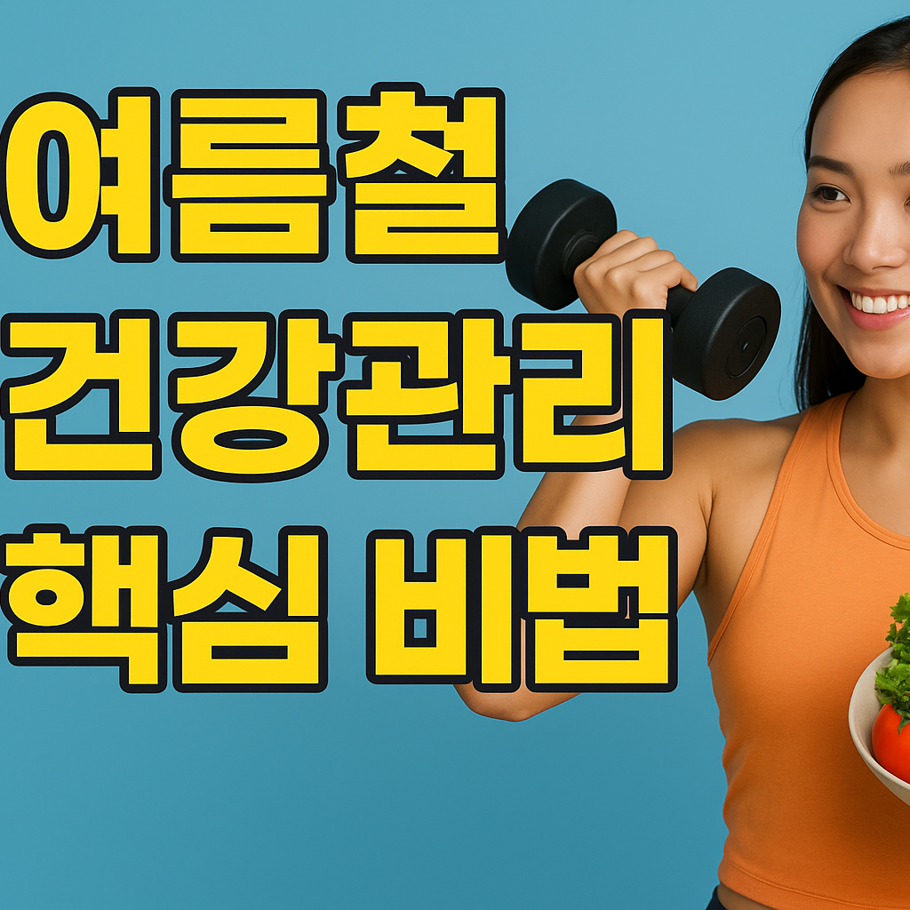 여름철 건강관리 핵심 비법, 운동 루틴과 식단 전략