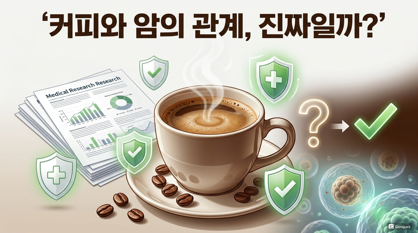 커피와 암의 관계, 진짜일까?