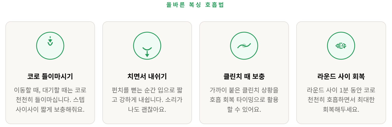 복싱 스파링 왜 이렇게 힘들까 — 초보자 실수와 해결법 완전 정리