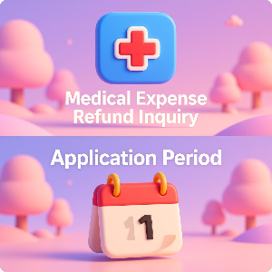 2025 의료비 환급금 조회 신청기간 이미지