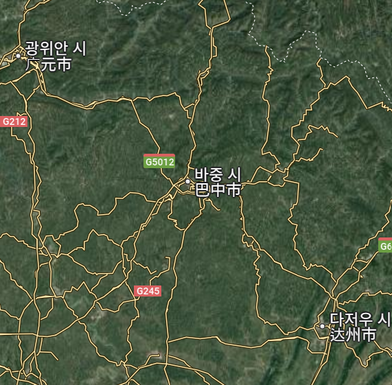 중국-지도-한글판