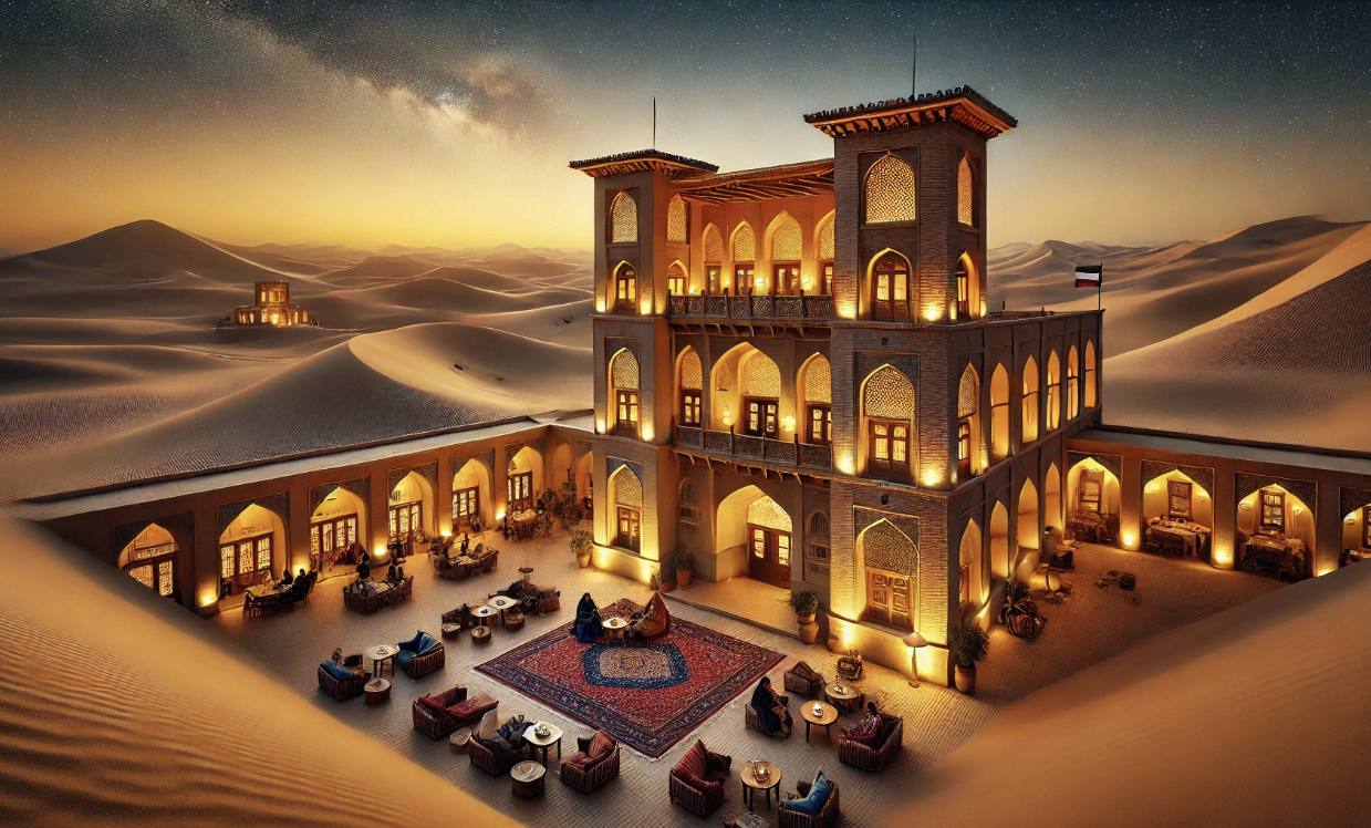 이란의 사막 요새 호텔 – 고대 요새에서 머무르는 역사적인 숙박 경험
