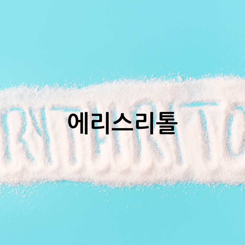 설탕 대신 대체당