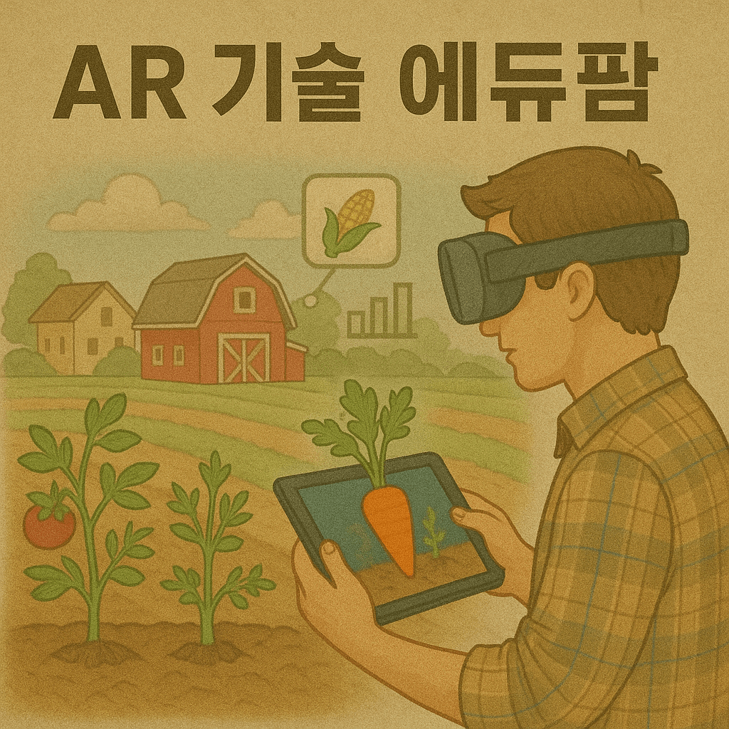 AR 기술 에듀팜