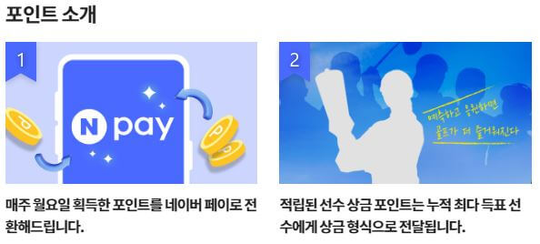 포인트 지급 방식