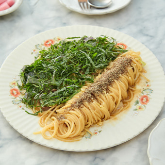 들기름 들깨 파스타 사진