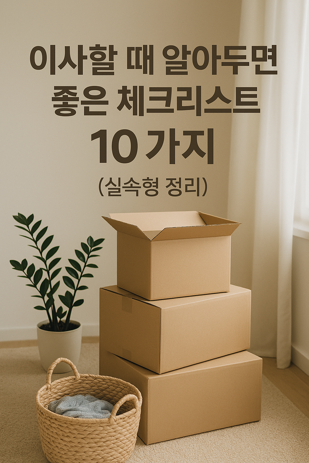 이사시 체크리스트