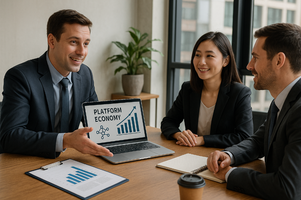 플랫폼이코노미 컨설팅으로 기업 디지털 전환 도우며 수익