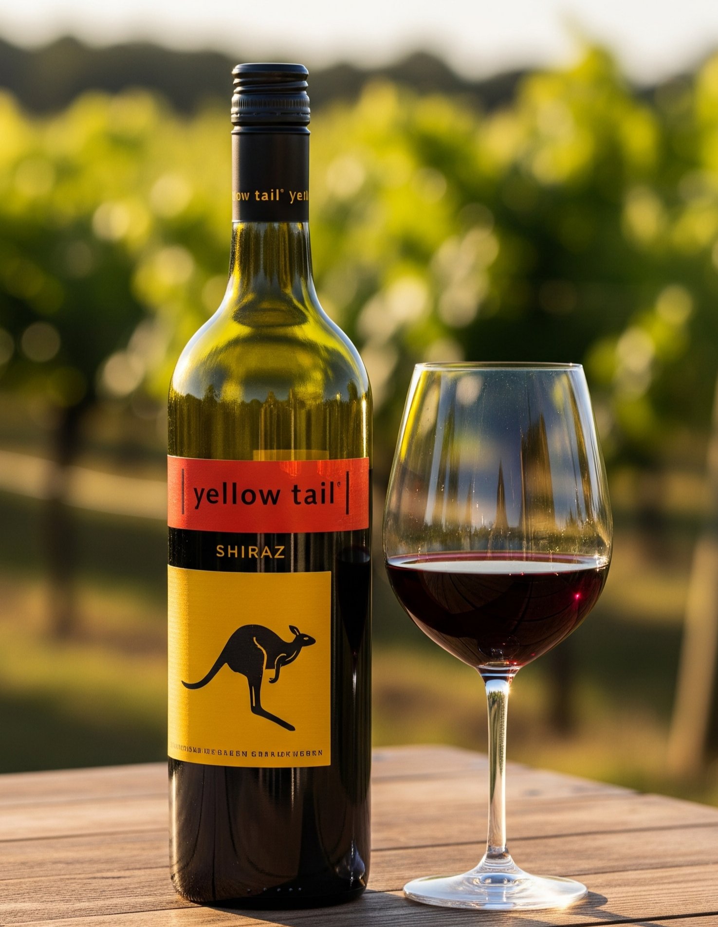 옐로우 테일 쉬라즈 (Yellow Tail Shiraz, 호주)