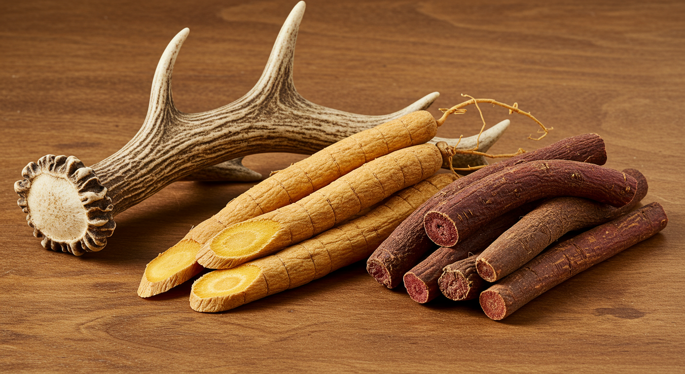 한의학 추천 건강 약재 사진