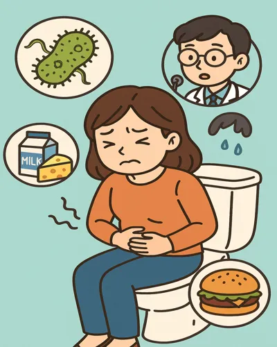 설사가 계속될 때10