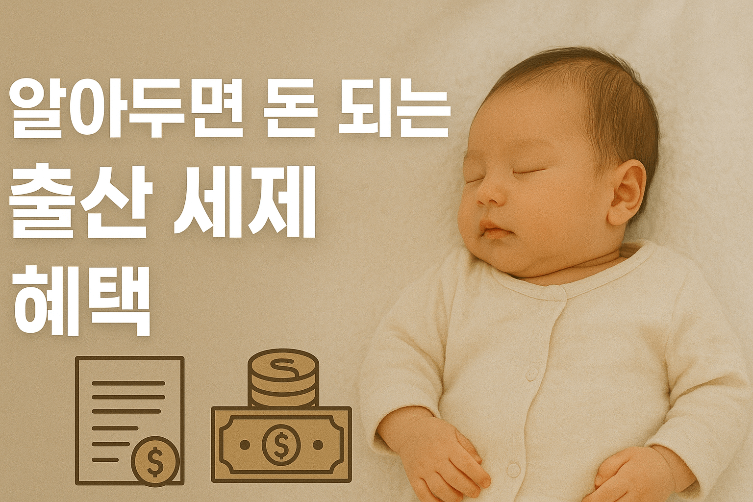 2025년 출산 전후 세제 혜택