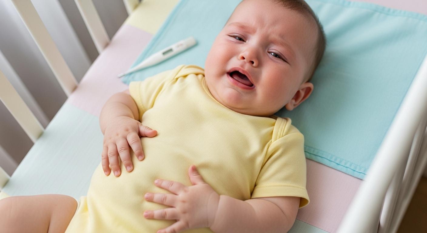 유아 독감 증상 복통