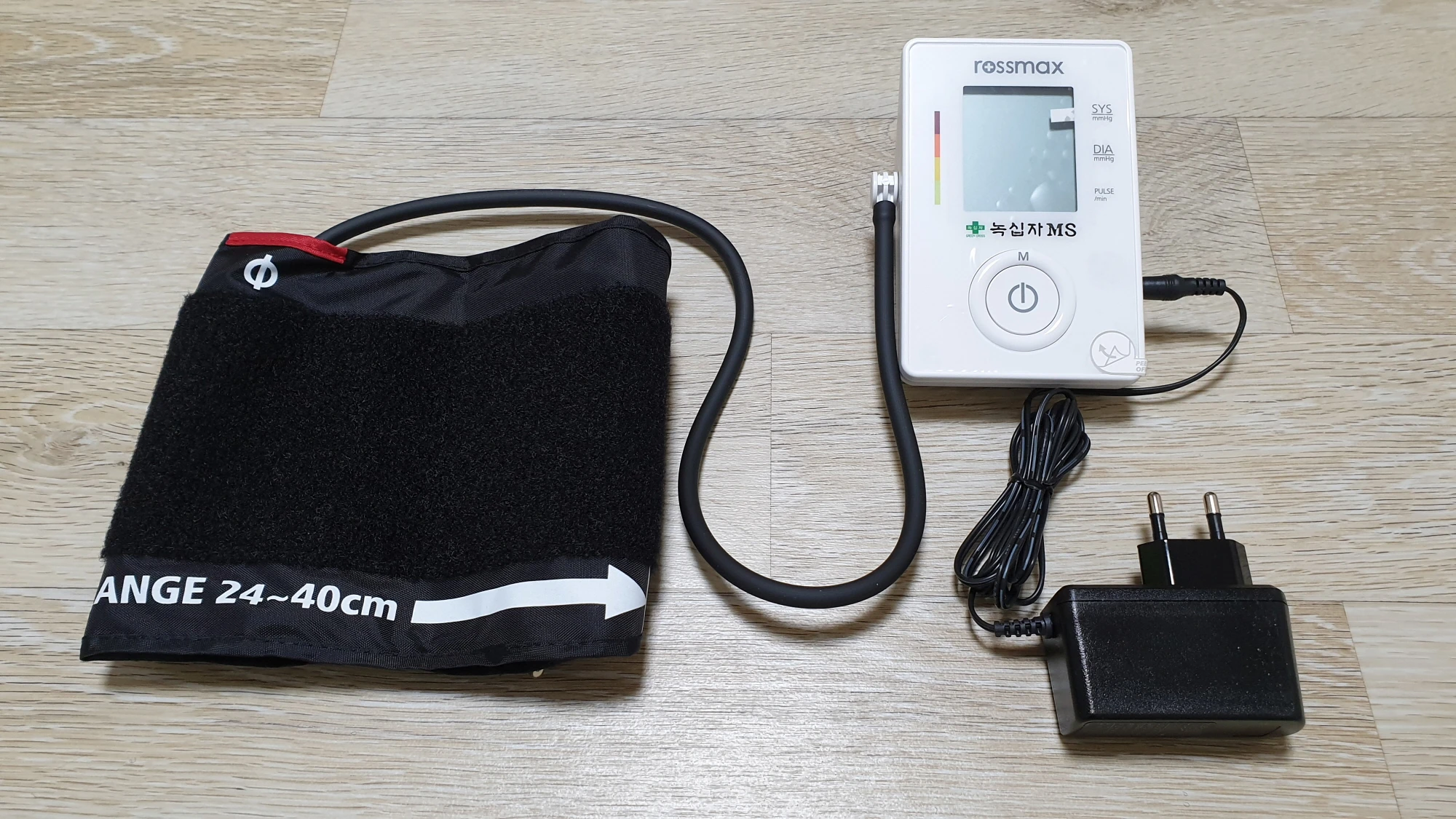 어뎁터 방식 혈압측정기