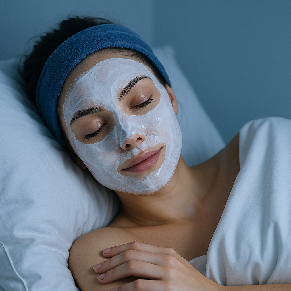 수면팩으로 밤새 집중 케어