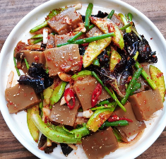 도토리묵 무침 황금레시피