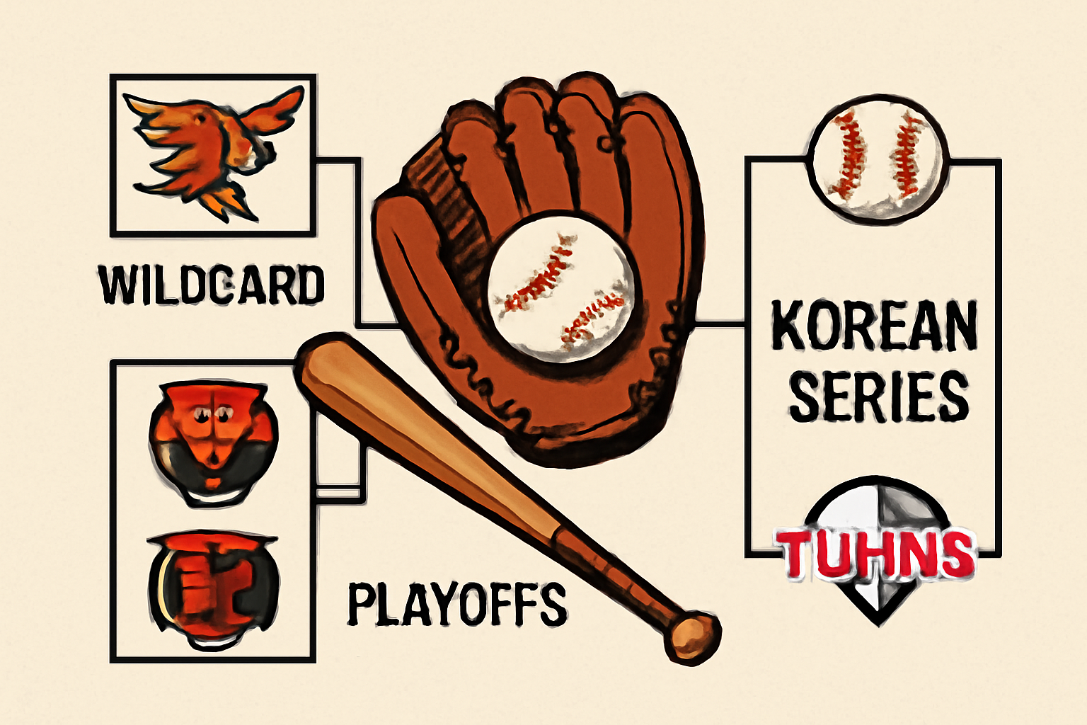 2025 KBO 가을야구 일정 + 진출 예상팀 총정리｜와일드카드부터 한국시리즈까지 관련 사진