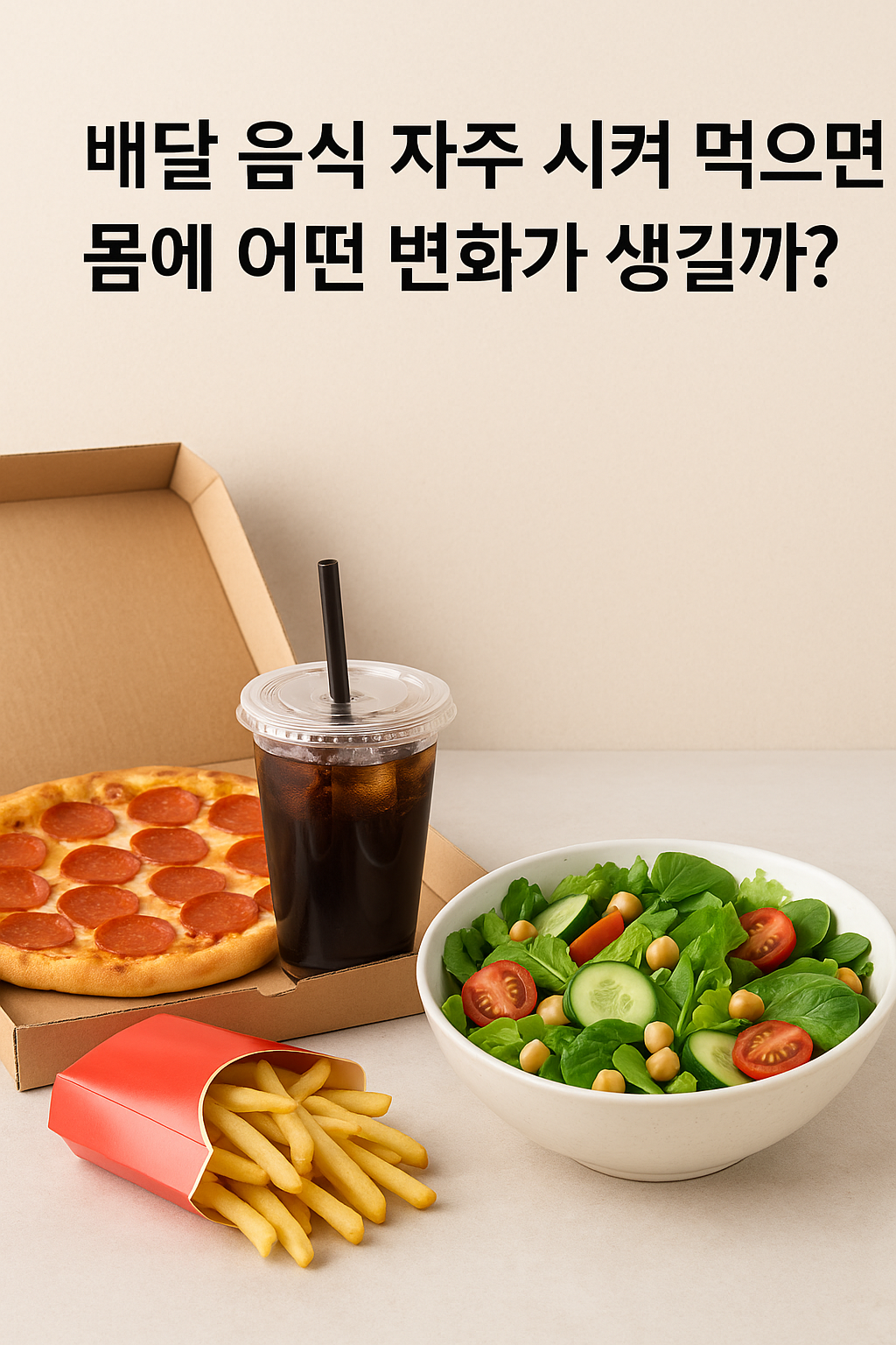왜 우리는 배달 음식을 멈출 수 없을까?