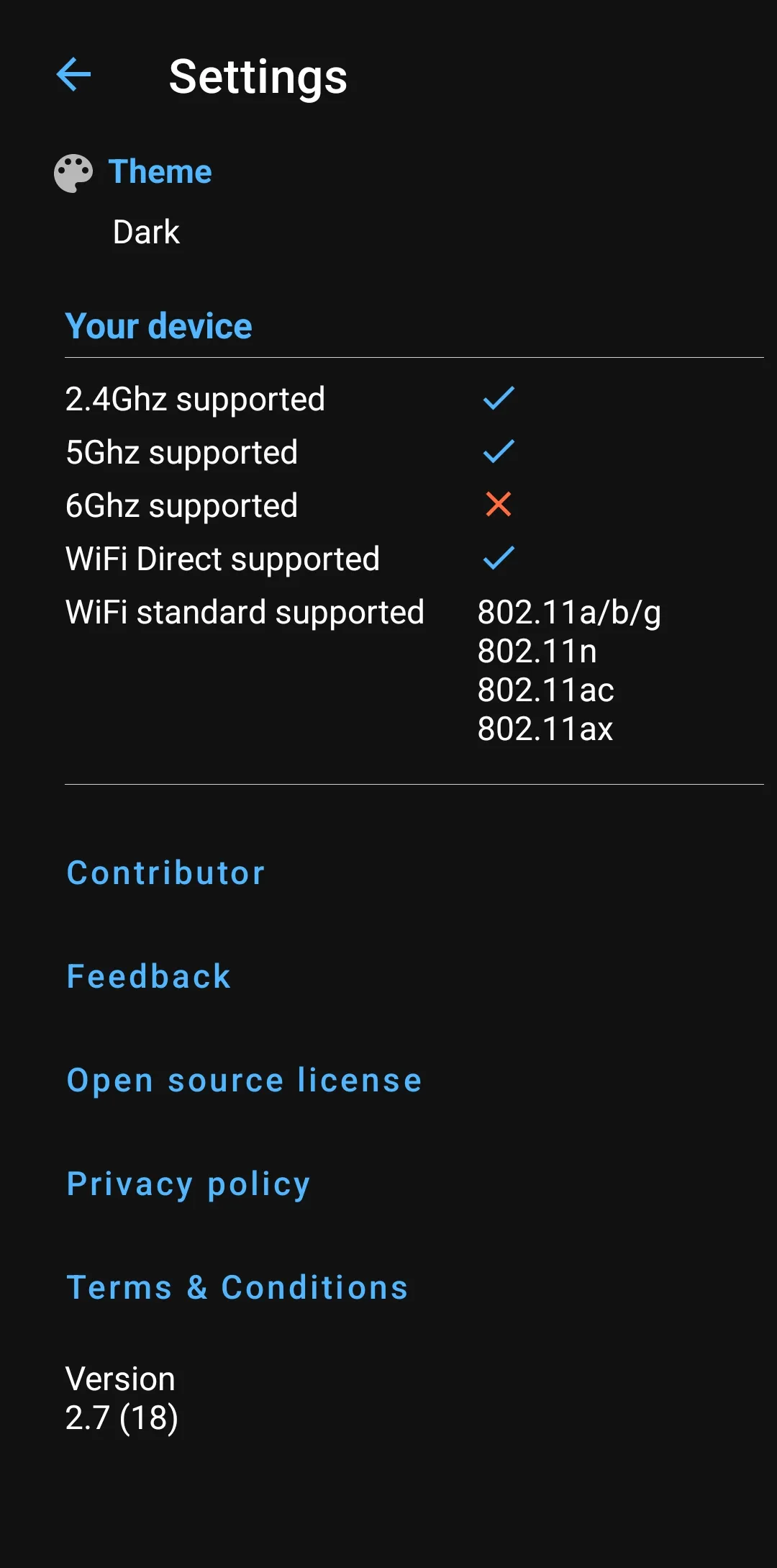 Net Signal Pro 설정