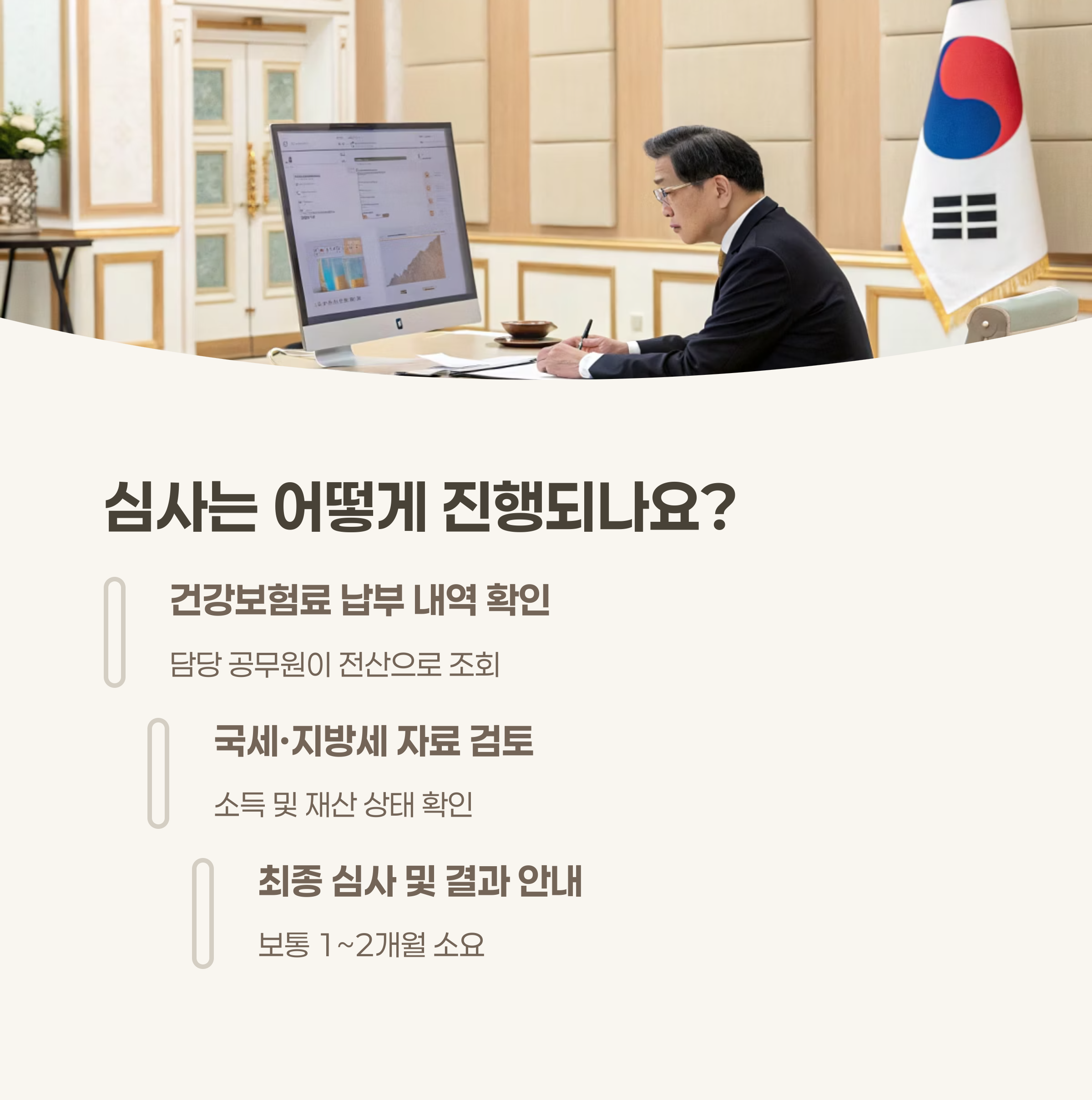한부모가정 지원금 심사 및 소득조사