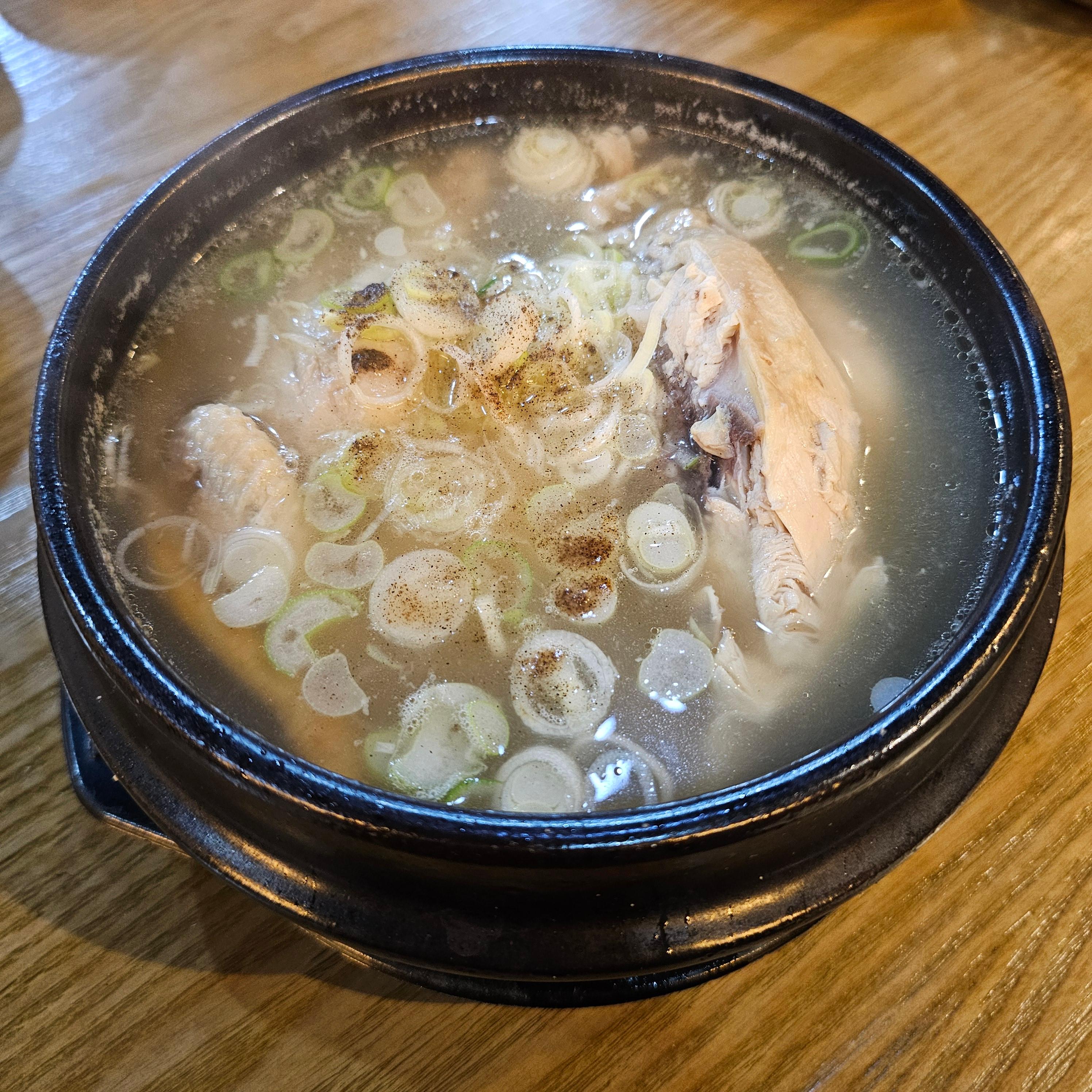 중국어로 삼계탕 参鸡汤
