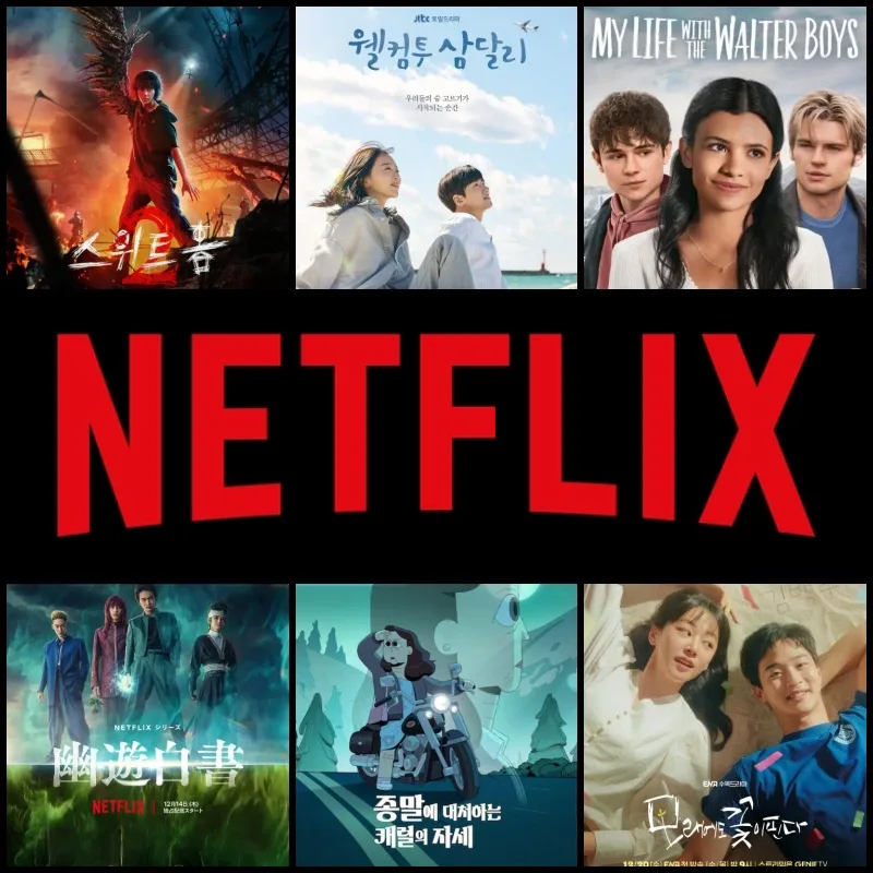2023년 12월 넷플릭스 드라마 포스터 썸네일