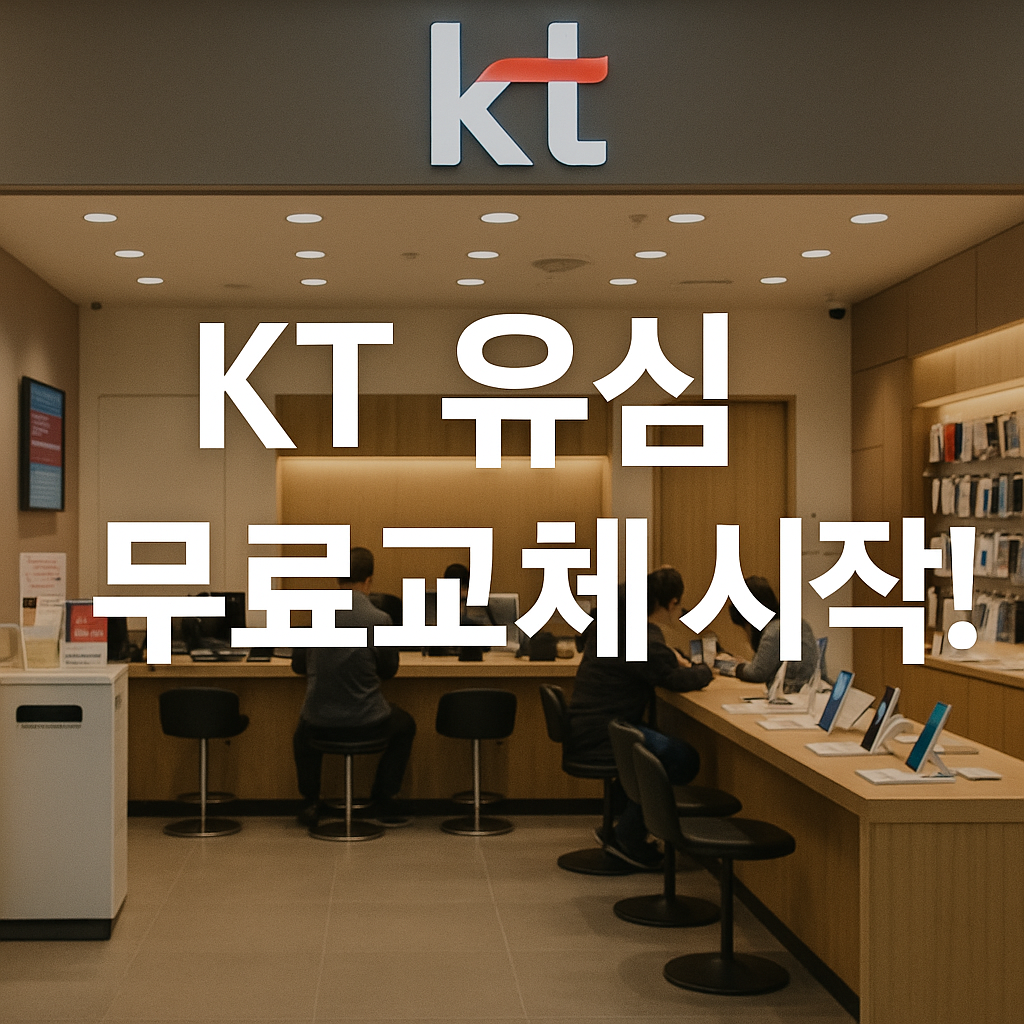 KT유심 무료교체