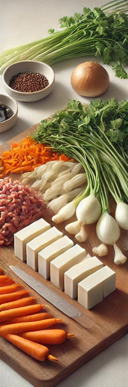 동그랑땡 만들때의 준비물